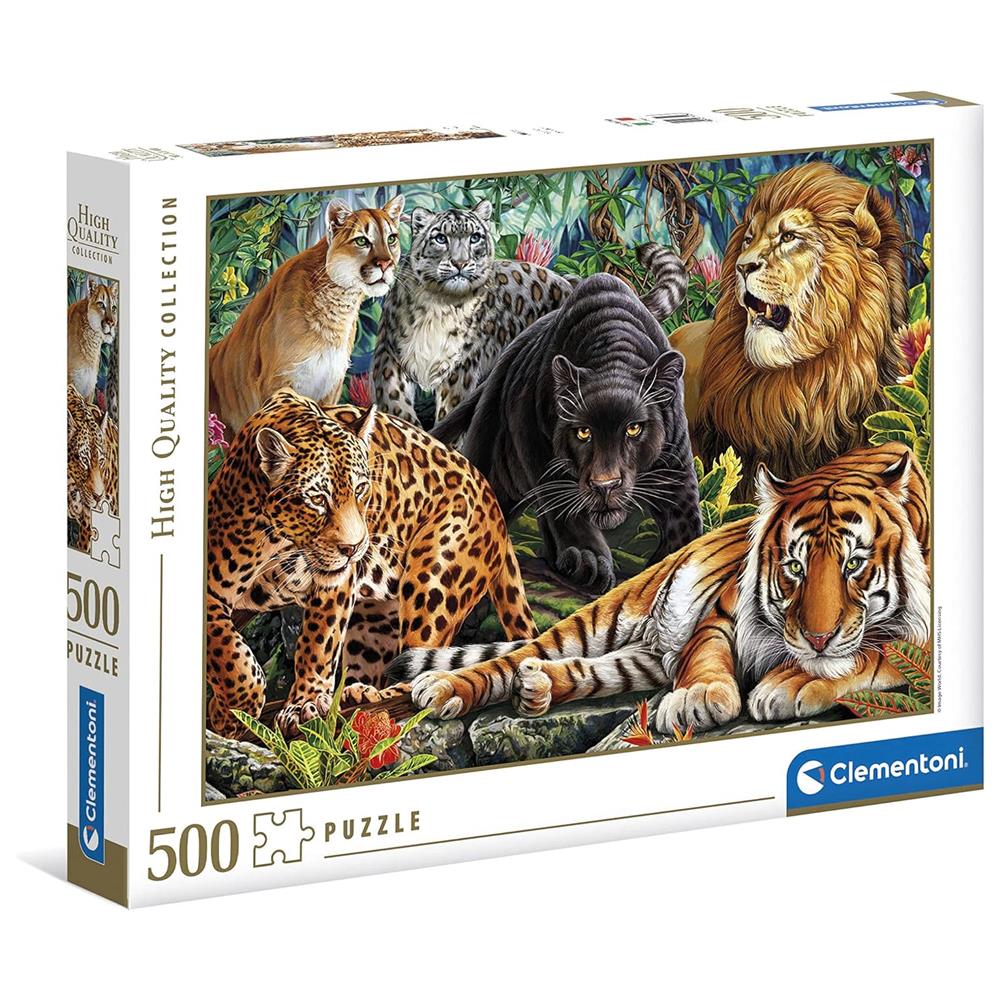 Puzzle Wild Cats, 500 Teile