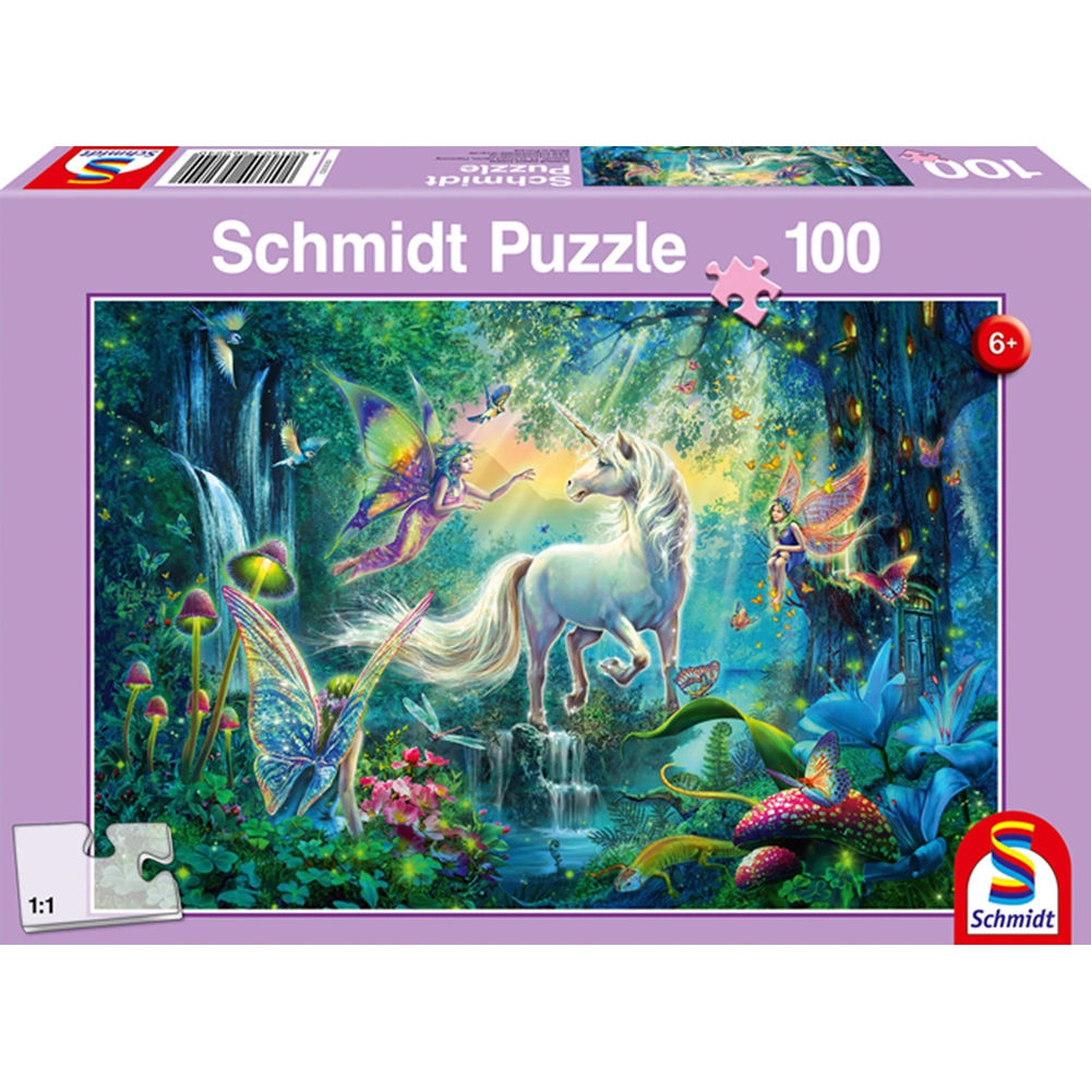 Puzzle Im Land der Fabelwesen, 100 Teile