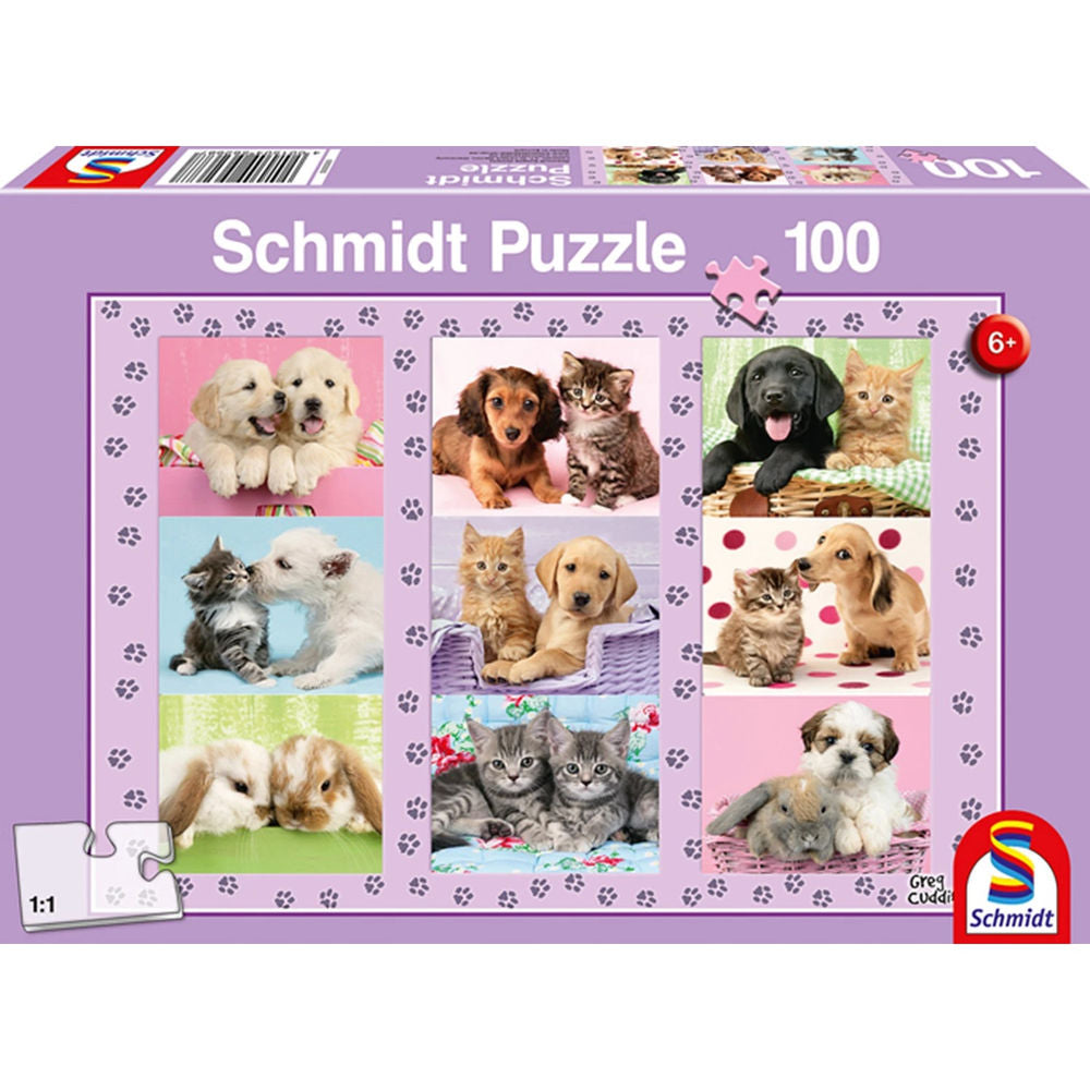 Puzzle Meine Tierfreunde, 100 Teile