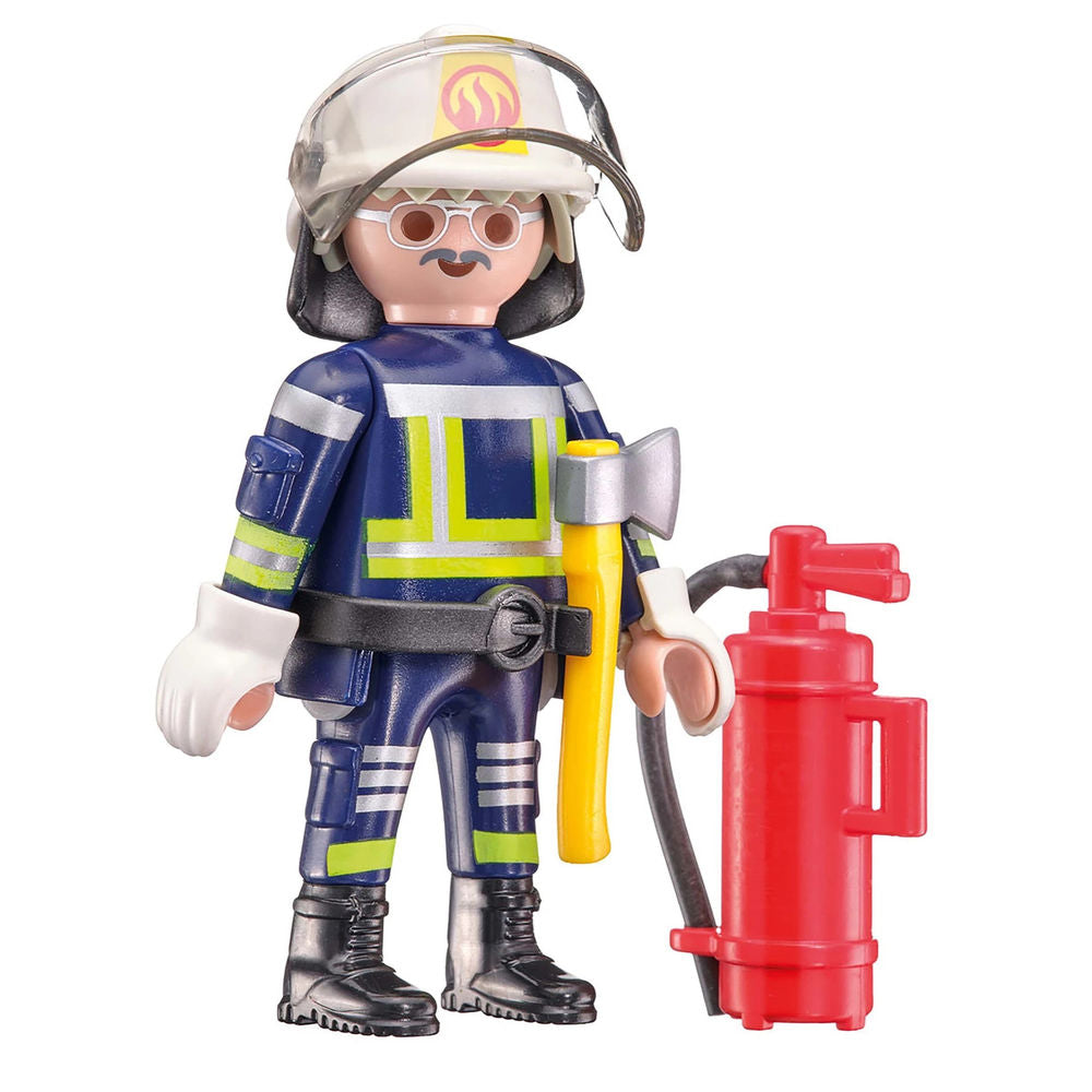 Puzzle Playmobil, Feuerwehr, 40 Teile (inkl. Original-Figur)