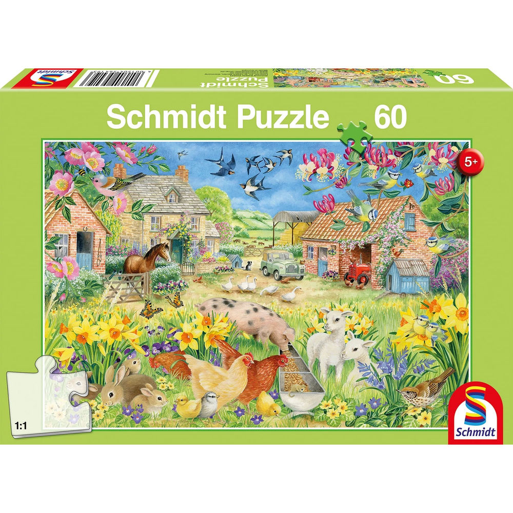 Puzzle Mein kleiner Bauernhof, 60 Teile