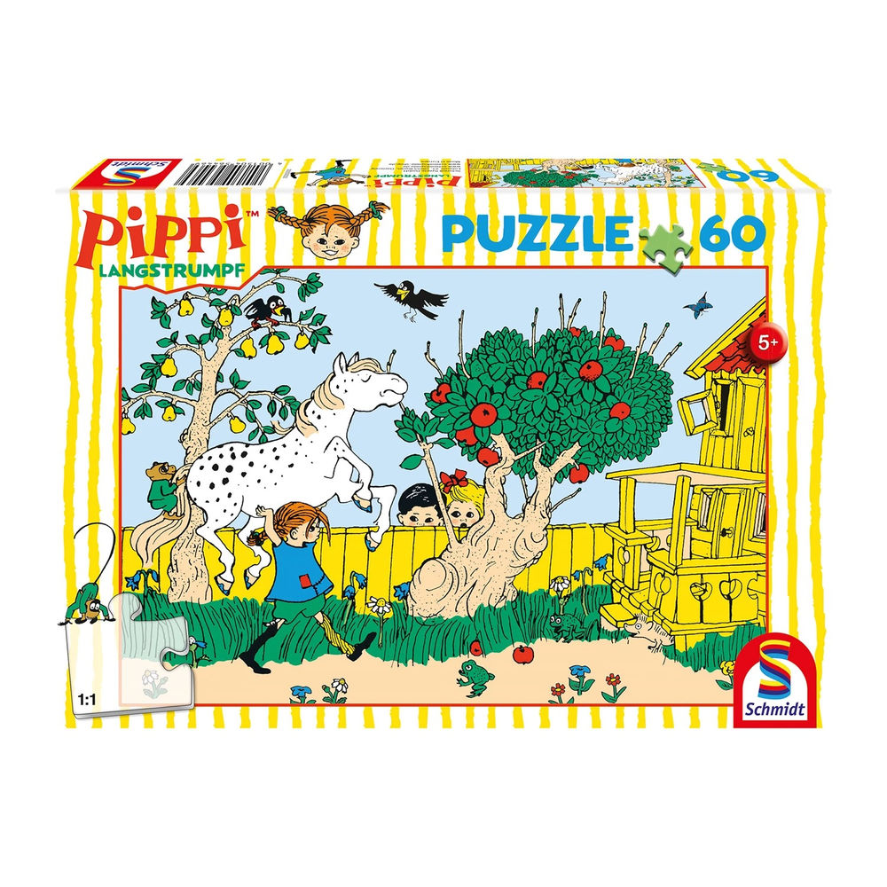 Puzzle Das stärkste Mädchen der Welt, 60 Teile