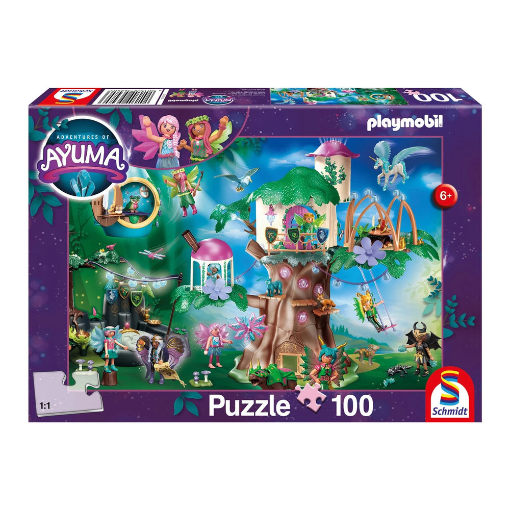 Puzzle Ayuma der magische Feenwald, 100 Teile