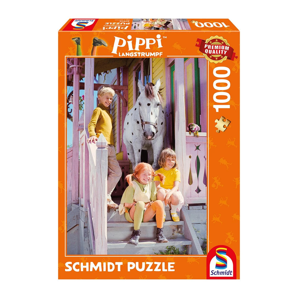 Puzzle Pippi und ihre Freunde, 1000 Teile