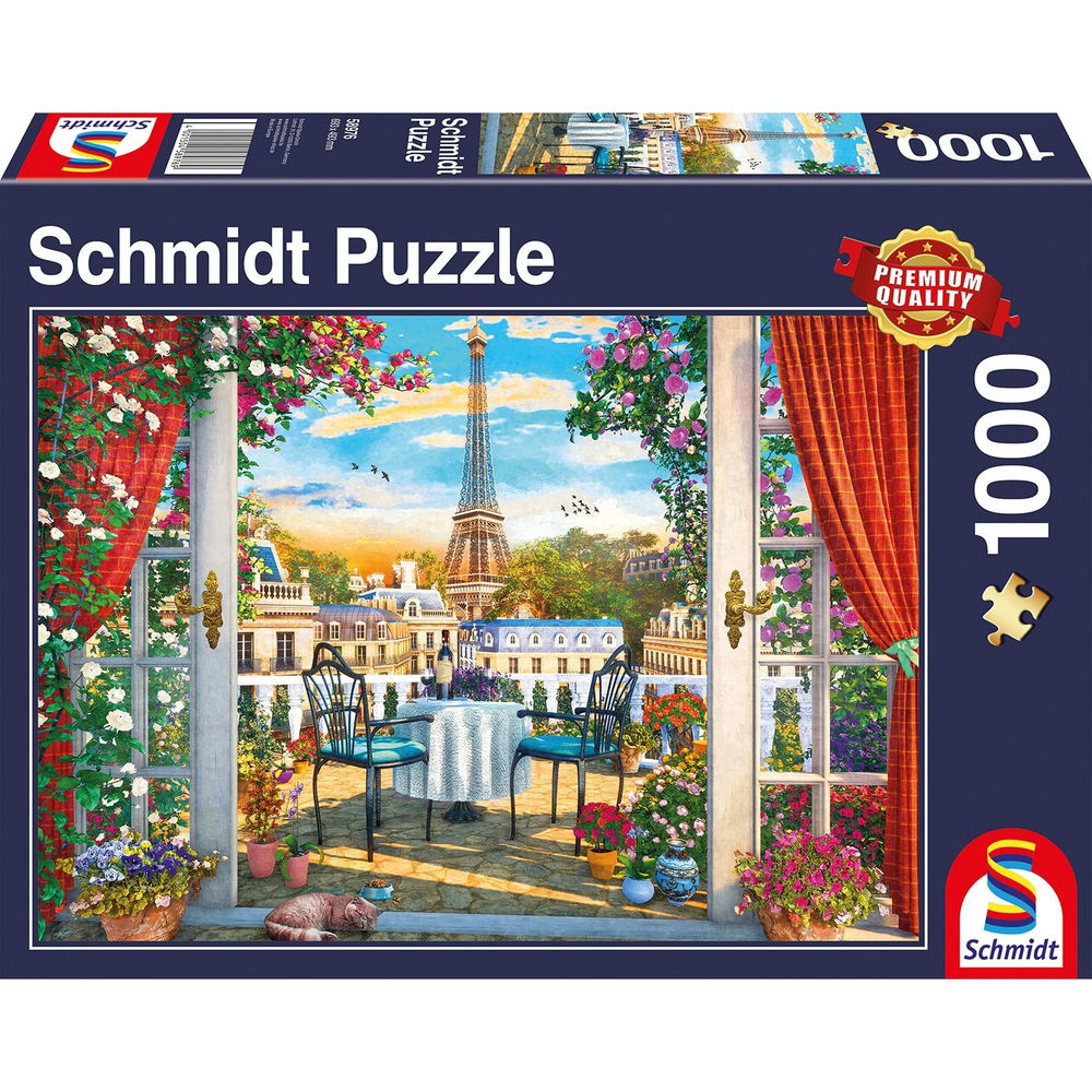 Puzzle Terrasse in Paris, 1000 Teile