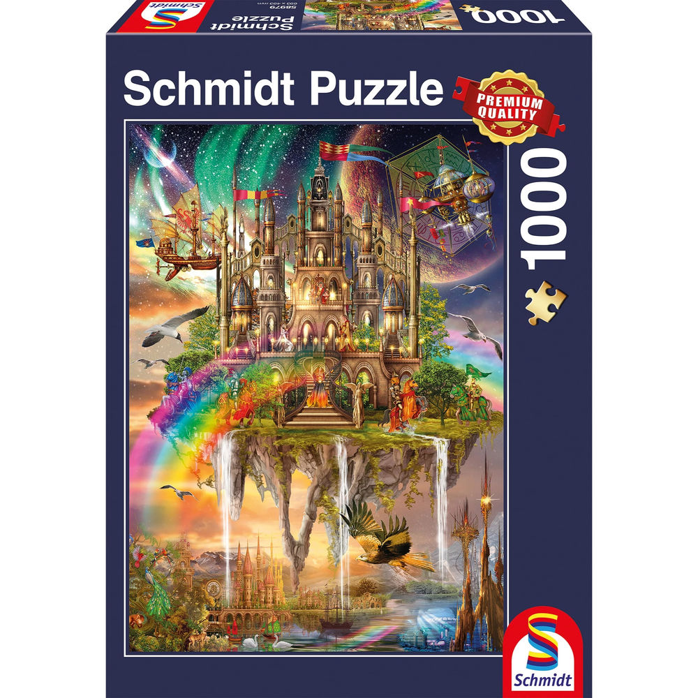 Puzzle Stadt im Himmel, 1000 Teile