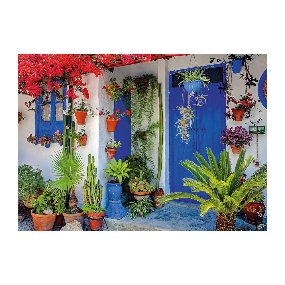 Puzzle Mediterrane Haustür, 1000 Teile