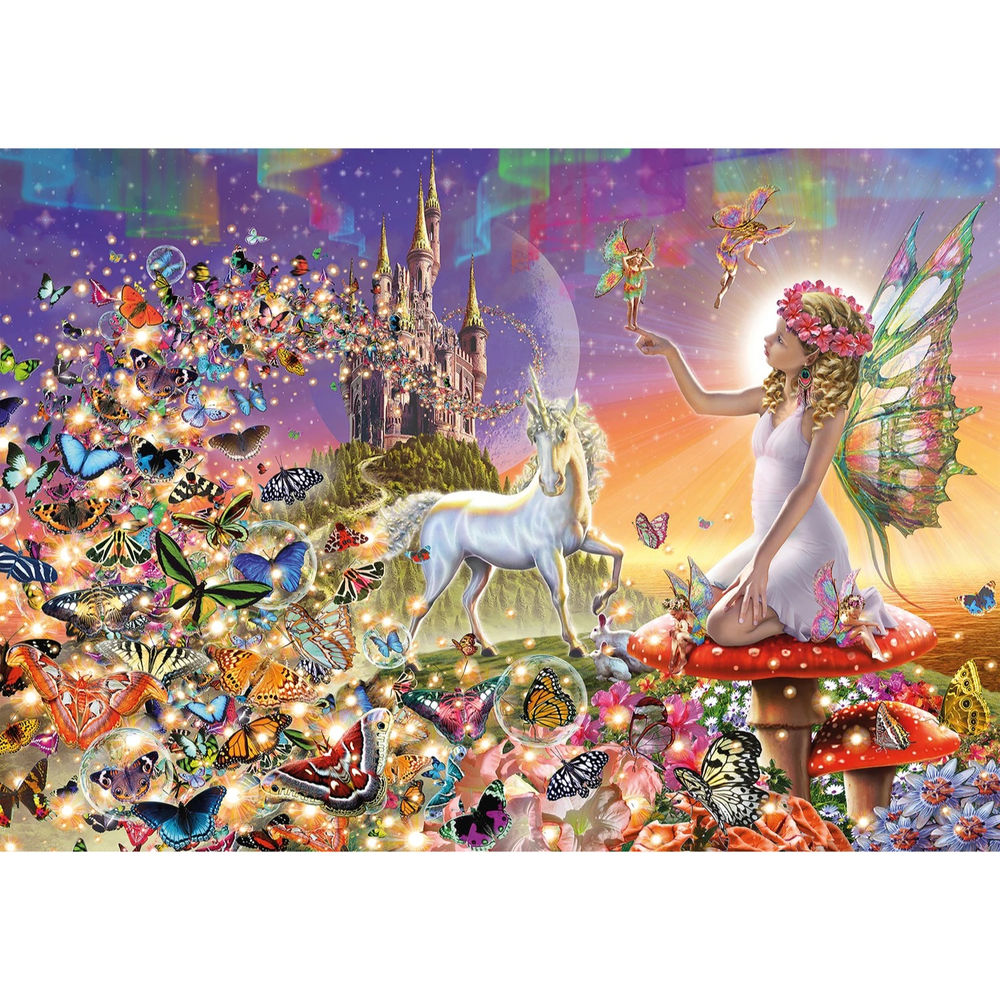Puzzle Märchenhaftes Zauberland ,1500 Teile