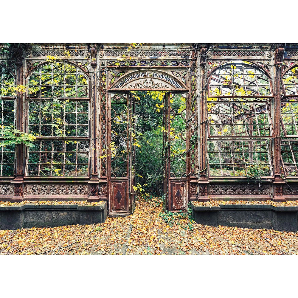 Puzzle Bewachsene Bogenfenster, 1000 Teile