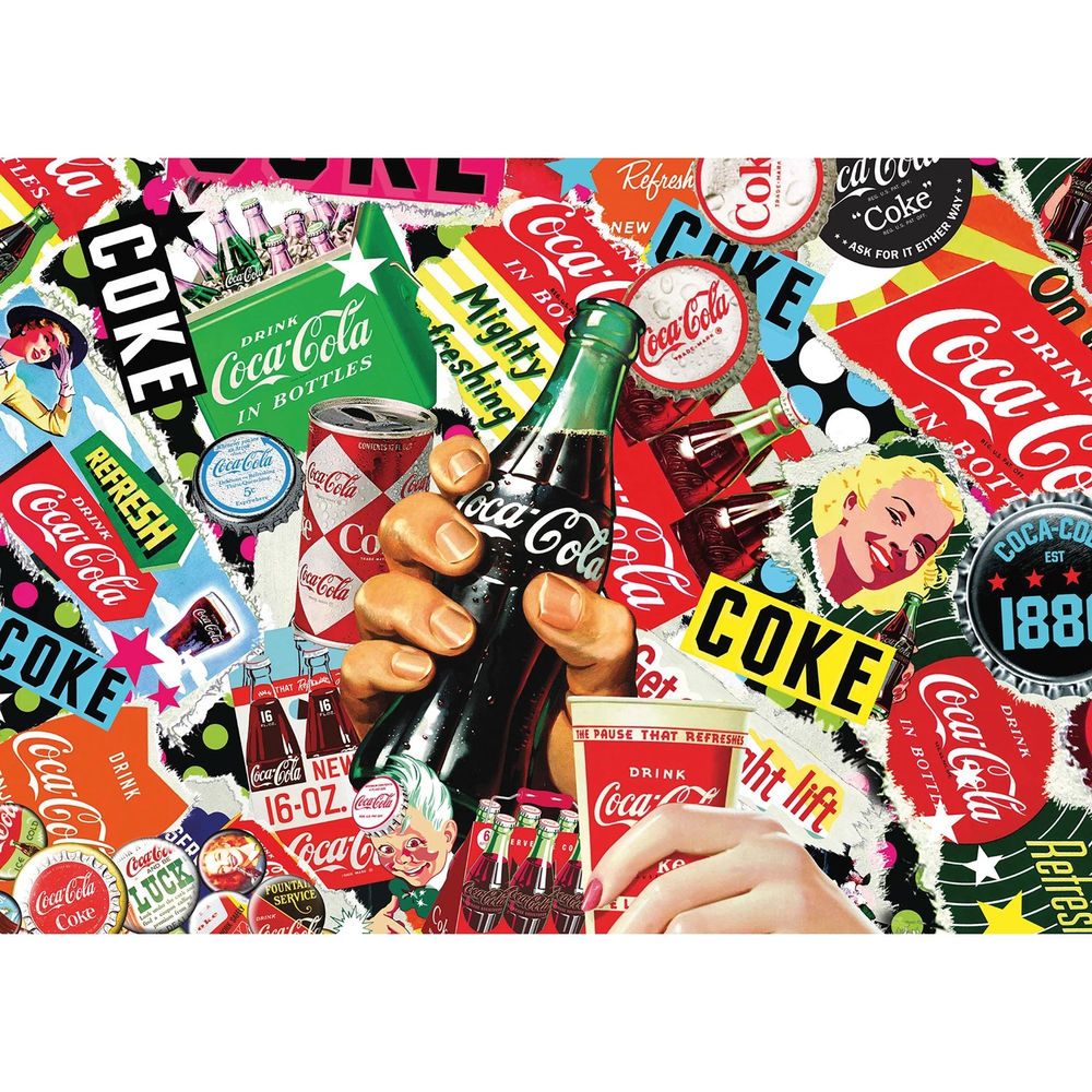 Puzzle Coca Cola is it! 1000 Teile