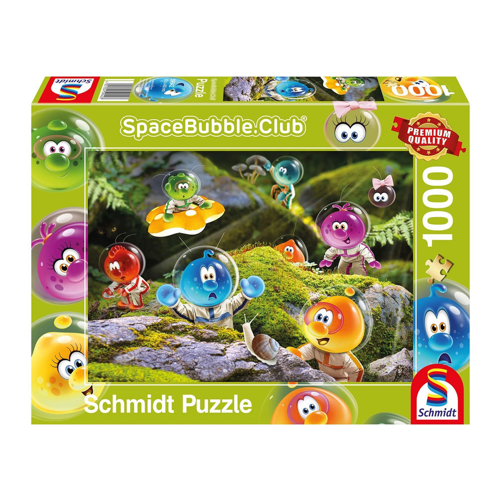 Puzzle Ankunft im Mooswald, 1000 Teile