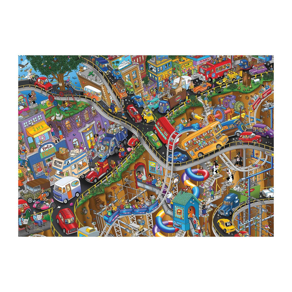 Puzzle Alles in Bewegung, 1000 Teile