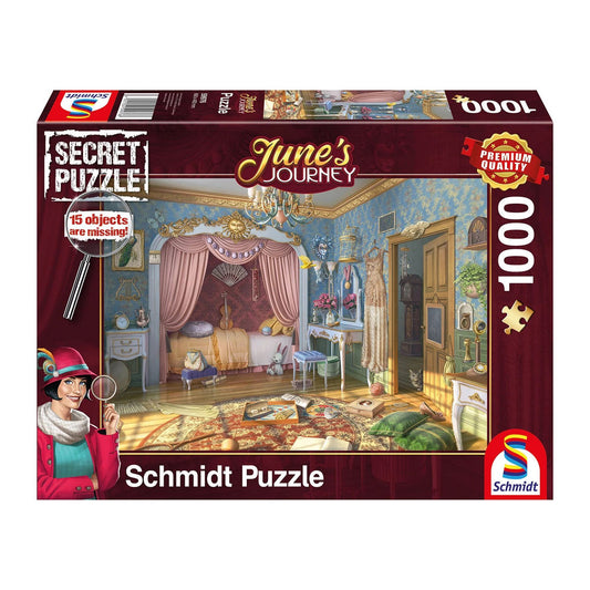 Puzzle Junes Schlafzimmer, 1000 Teile