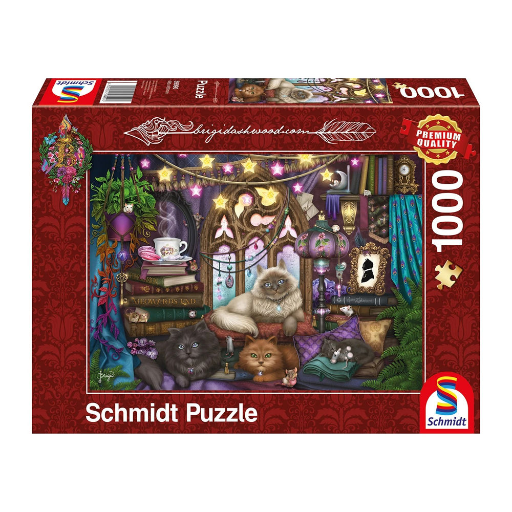 Puzzle Afternoon Tea mit Katzen, 1000 Teile