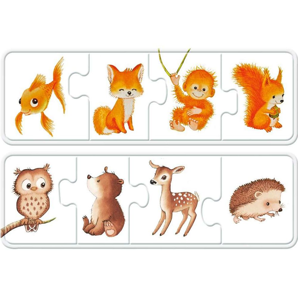 Puzzle Meine liebsten Tierkinder, 4 x 6 Teile