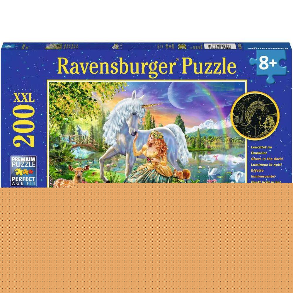 Puzzle Magische Begegnung Einhorn, 200 Teile