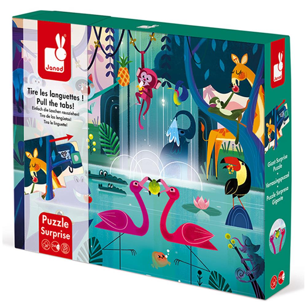 Puzzle Dschungel, 20 Teile