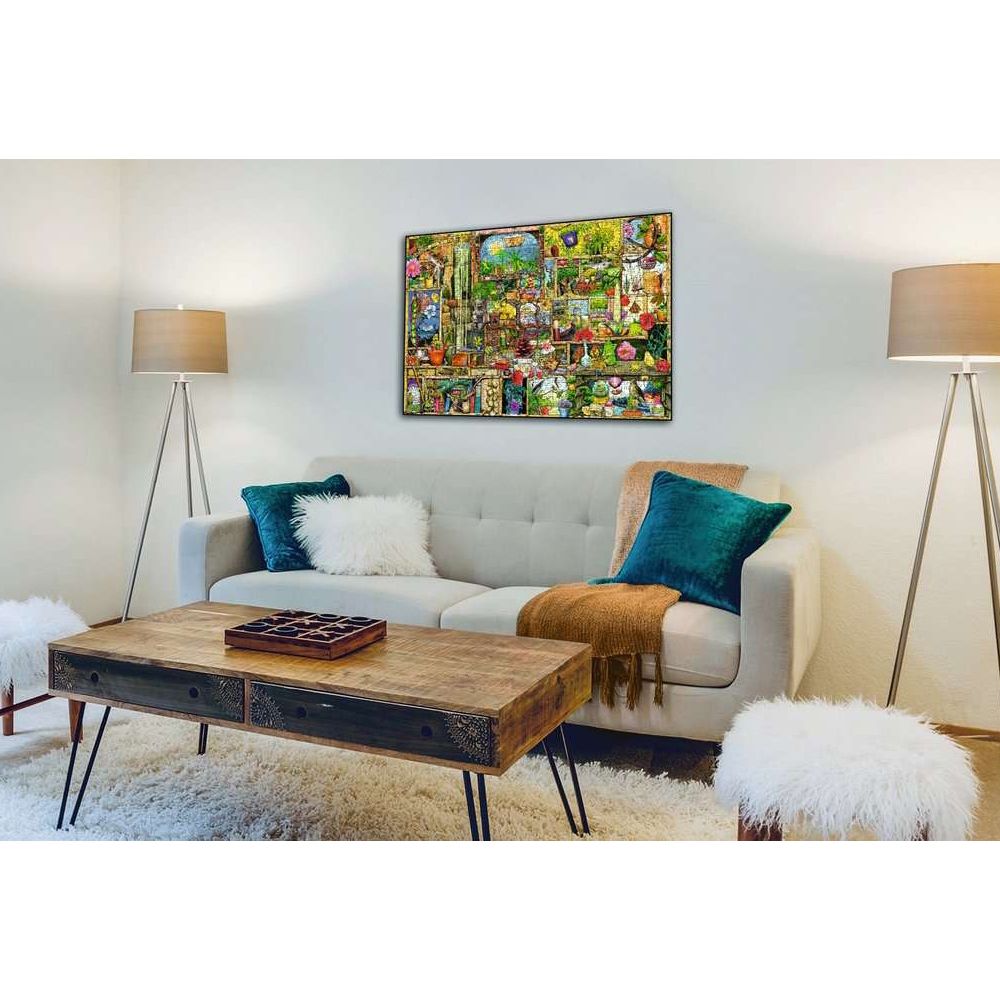 Puzzle Grandioses Gartenregal, 1000 Teile