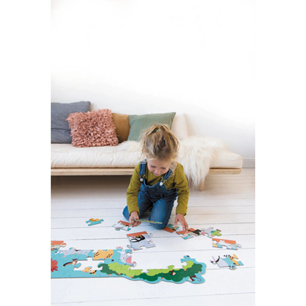 Puzzle Floor Puzzle Safari, 36 Teile