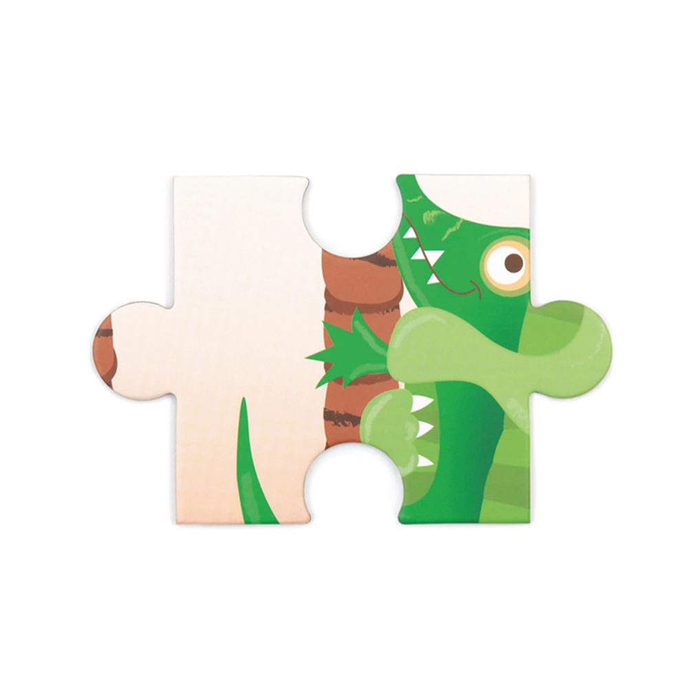 Puzzle Shape Puzzle Krokodil, 36 Teile