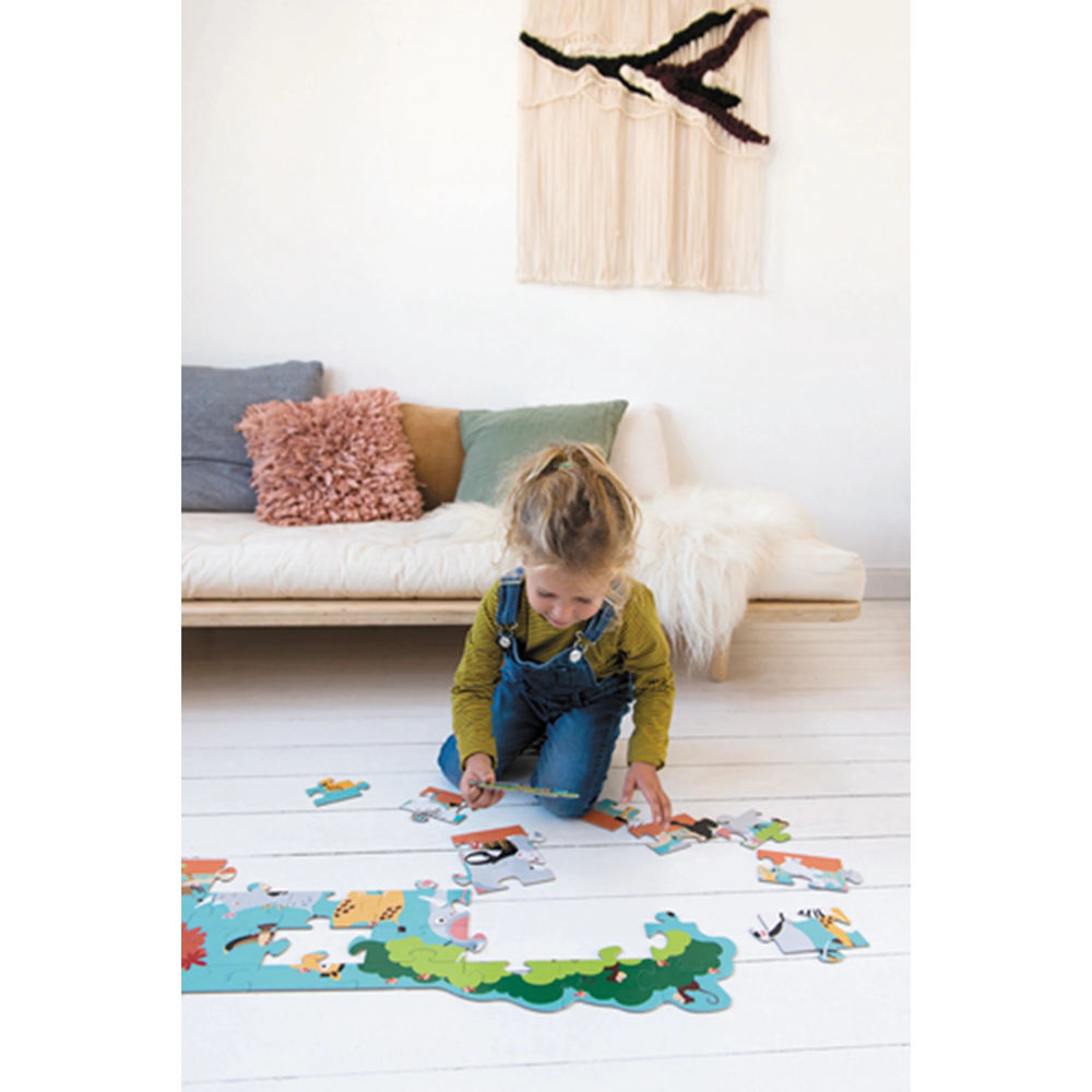 Puzzle Floor Puzzle Safari, 36 Teile