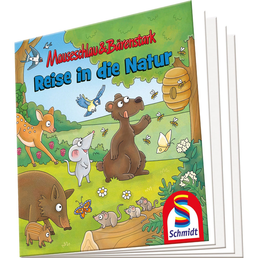 Puzzle Reise in die Natur mit Büchlein, 3 x 48 Teile