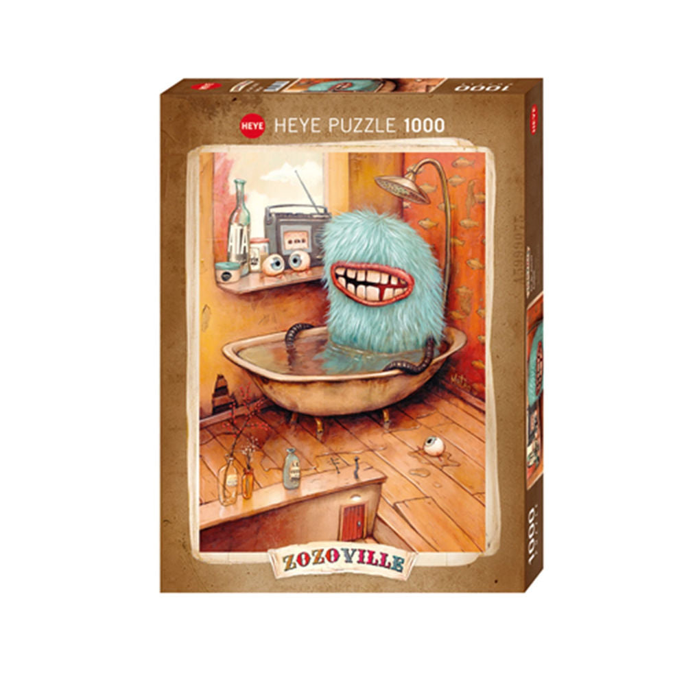 Puzzle Zozoville, Bathtub - Standard Puzzle, 1000 Teile