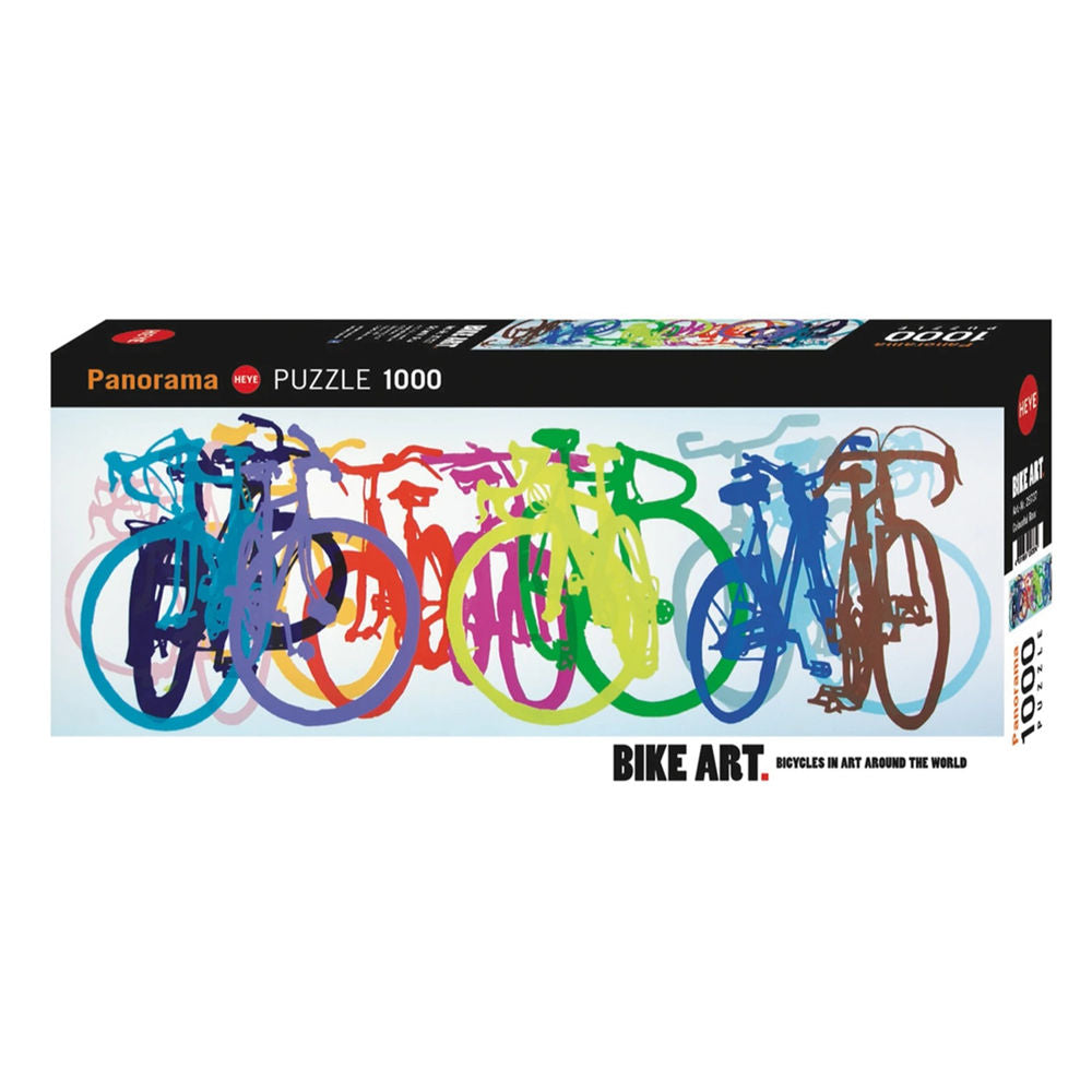 Puzzle Colourful Row Panorama, 1000 Teile