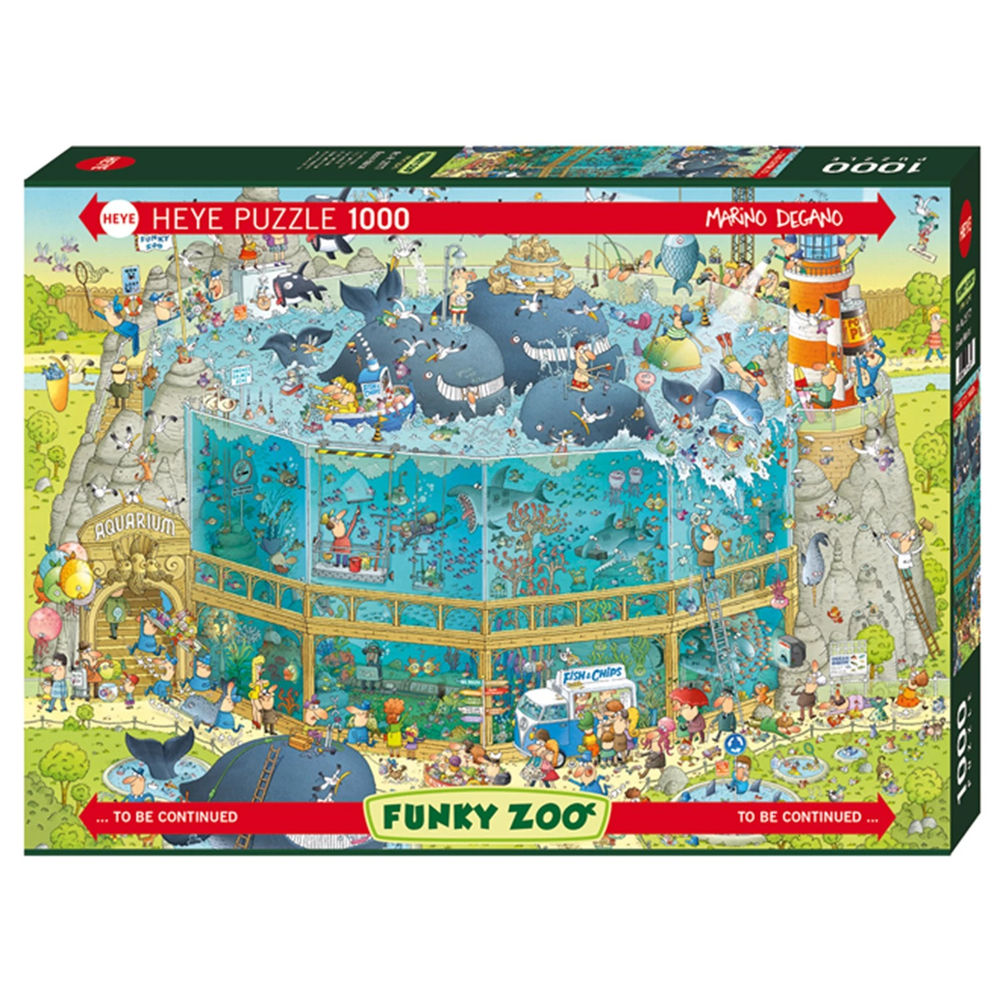 Puzzle Ocean Habitat Standard, 1000 Teile
