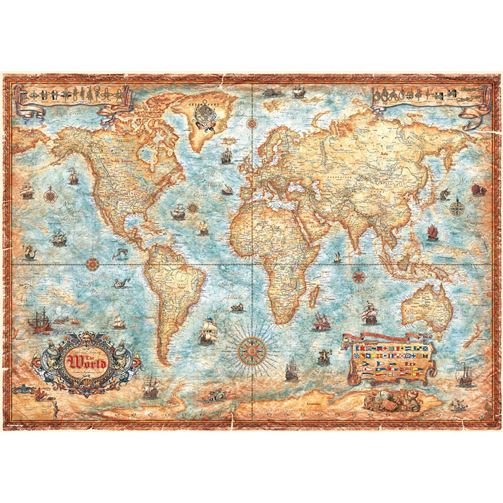 Puzzle The World Standard, 2000 Teile