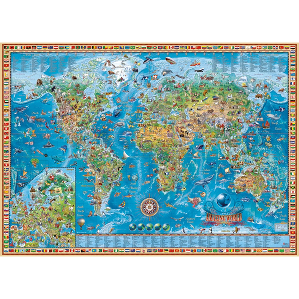 Puzzle Amazing World Standard, 2000 Teile