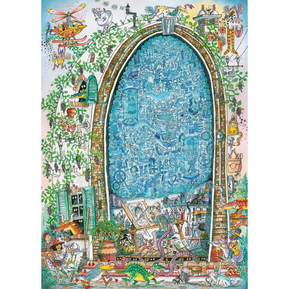 Puzzle Artist's Mind Triangular, 1000 Teile