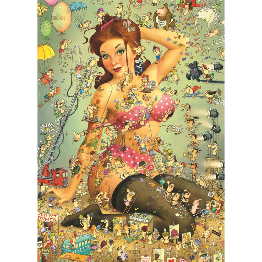 Puzzle Insta-Girl's Life Triangular, 1000 Teile