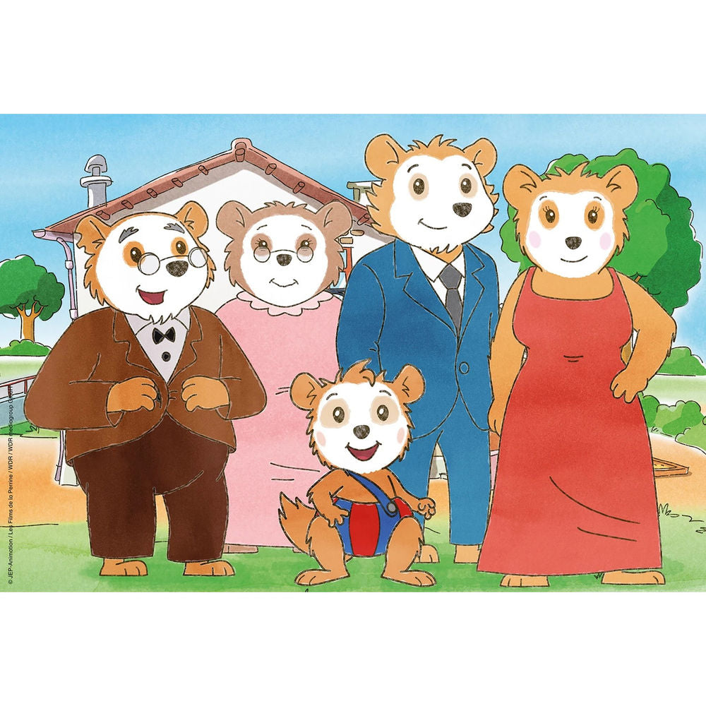 Puzzle Freunde und Familie, 3 x 24 Teile