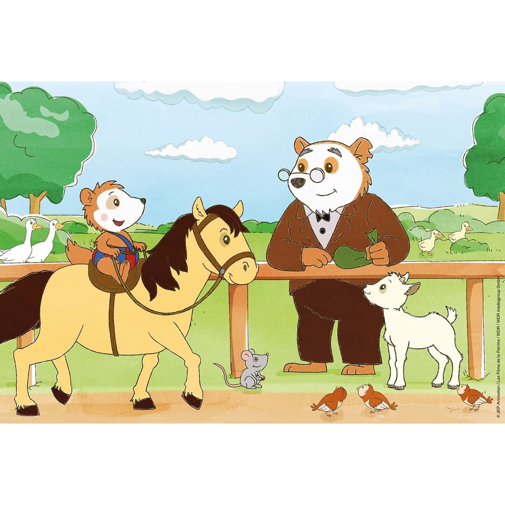 Puzzle Auf ins Abenteuer, 3 x 48 Teile