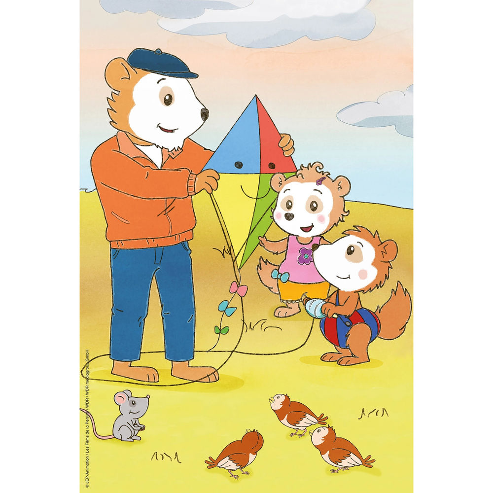 Puzzle Auf ins Abenteuer, 3 x 48 Teile