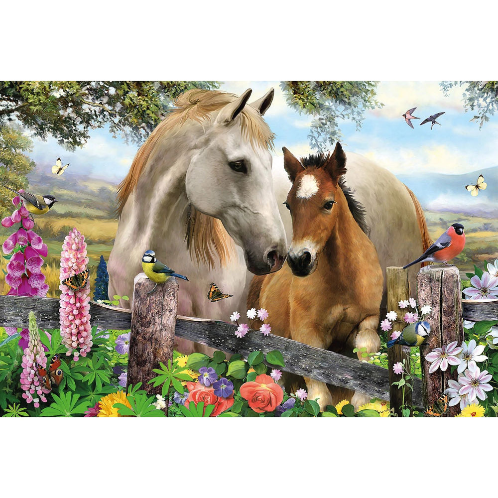Puzzle Stute und Fohlen, 150 Teile