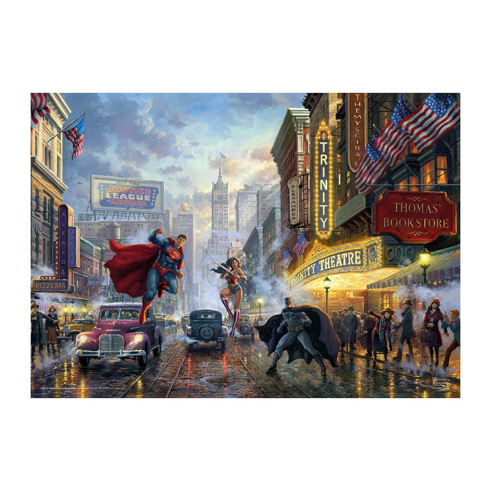 Puzzle Batman Superman and Wonder Woman, 1000 Teile