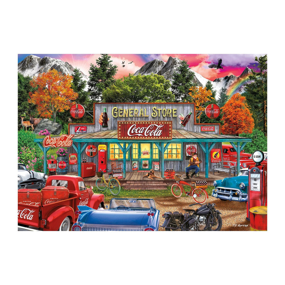 Puzzle Coca Cola - Store, 1000 Teile