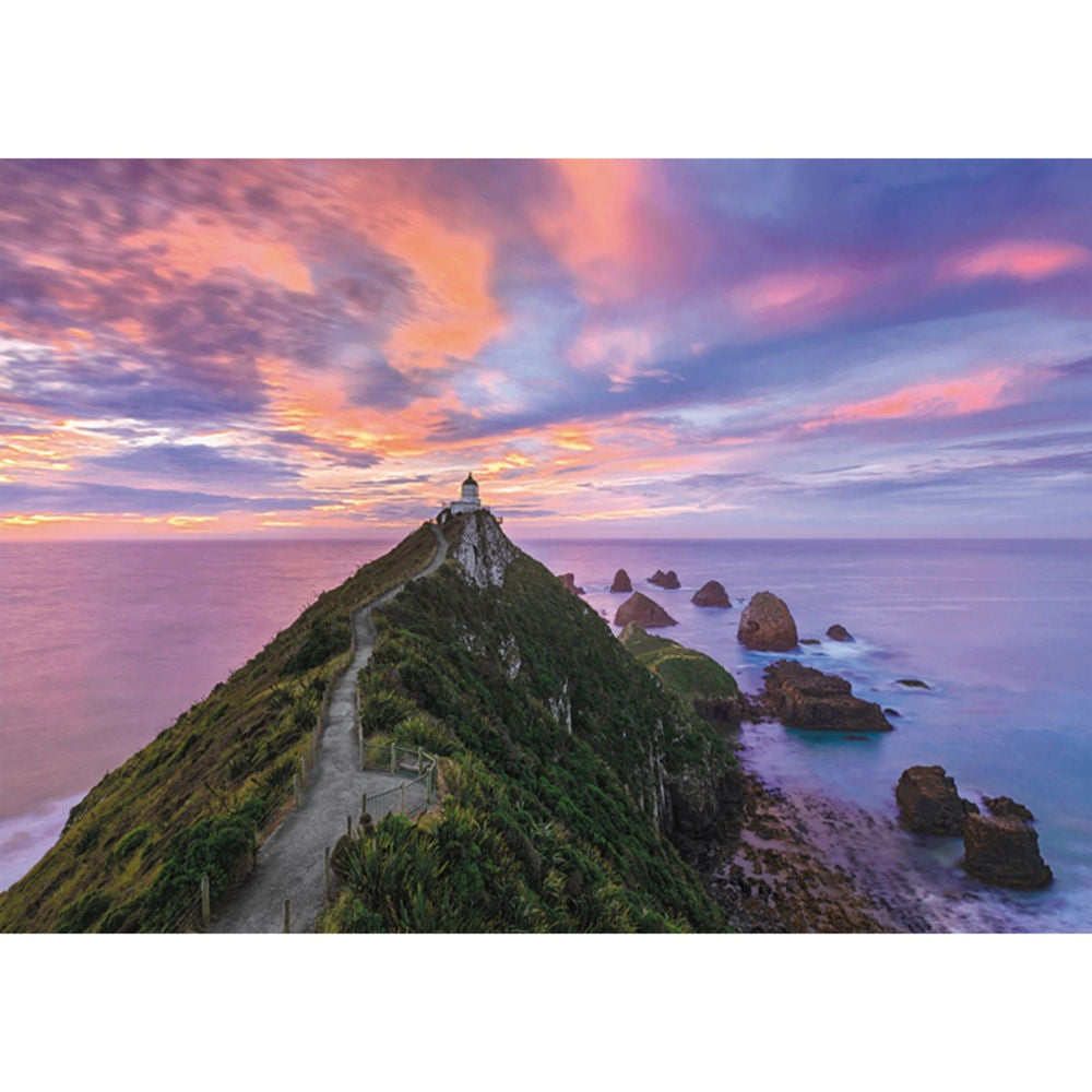 Puzzle Nugget Point Lighthouse The Catlins South Island New Zealand, 3000 Teile