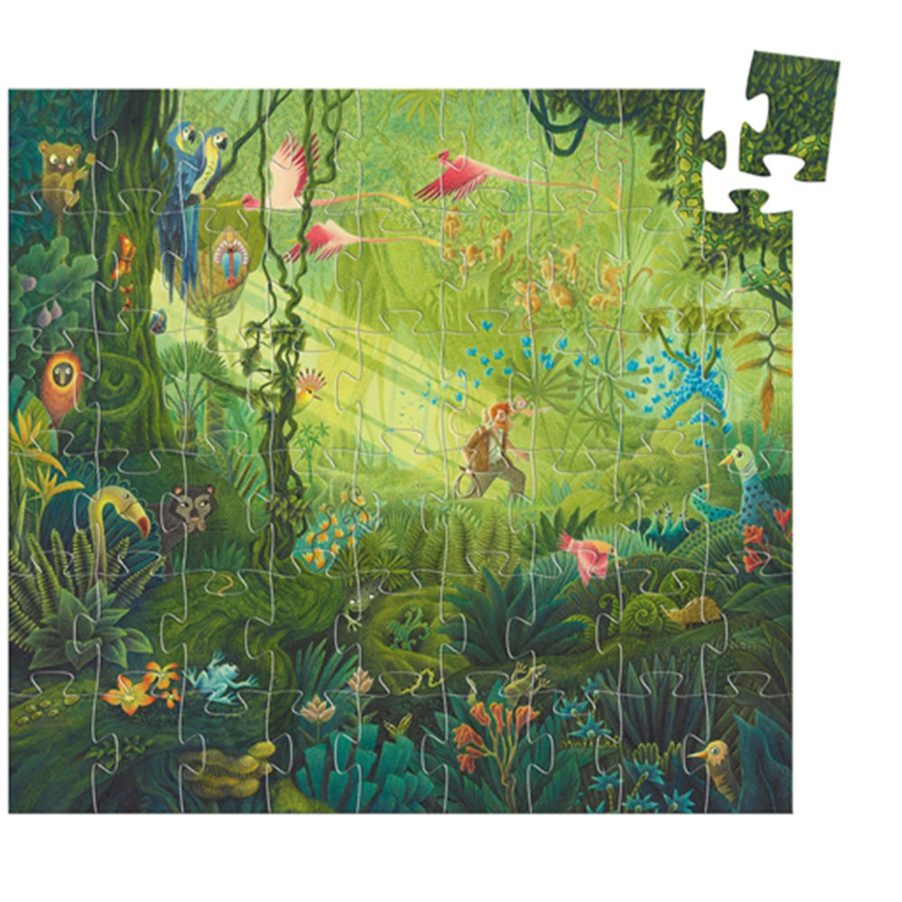 Puzzle im Dschungel, 54 Teile