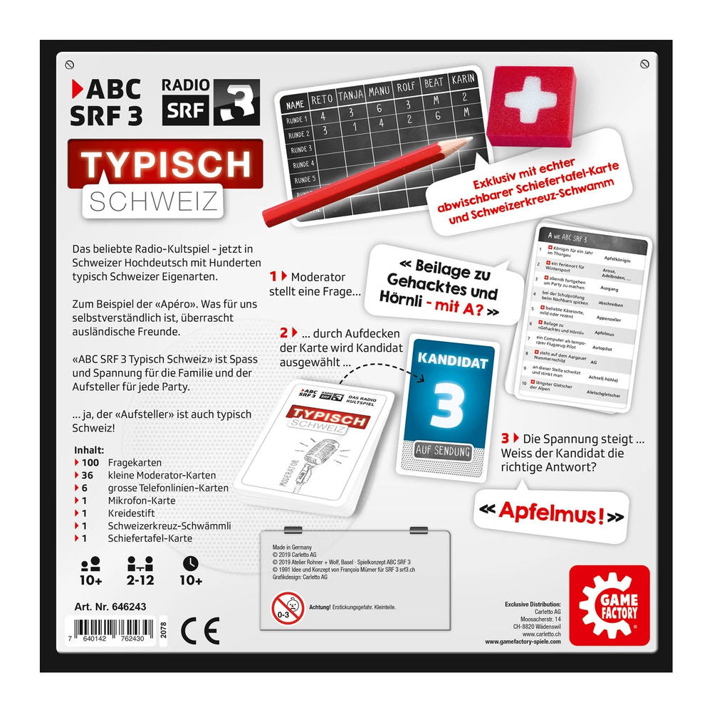 ABC SRF 3 - Typisch Schweiz