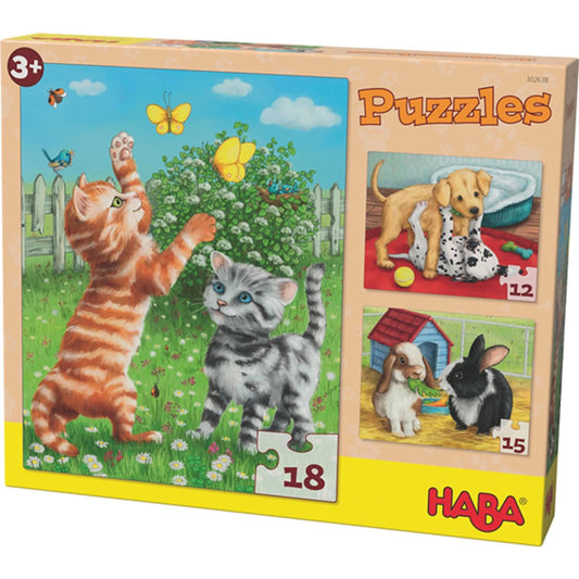 Puzzle Haustiere