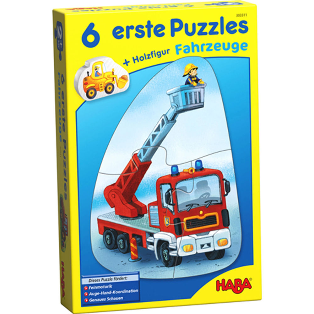 Puzzle 6 erste Puzzles - Fahrzeuge