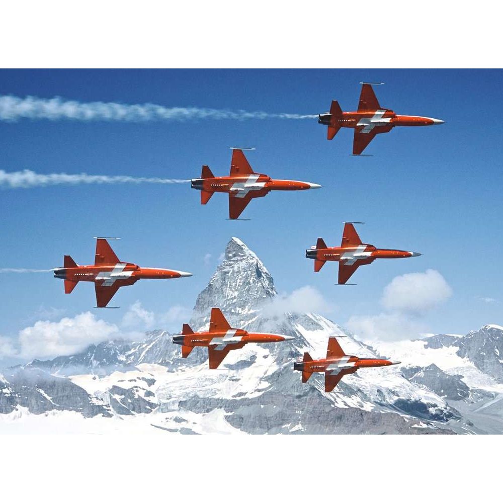 Puzzle C+R Patrouille Suisse, 1000 Teile