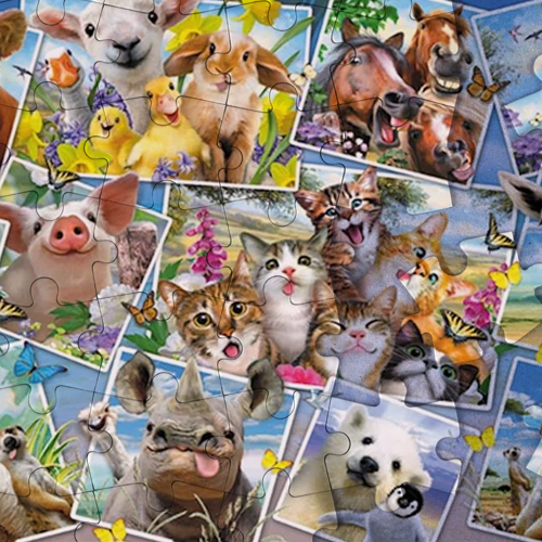 Puzzle Tiere