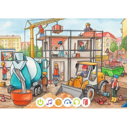 tiptoi® Puzzle für kleine Entdecker: Baustelle