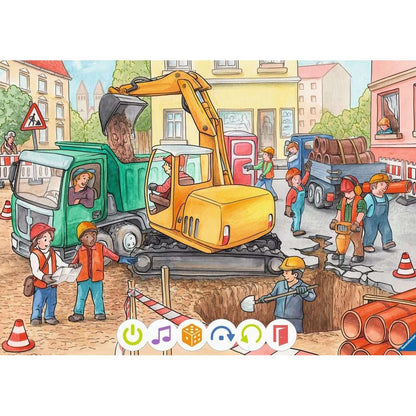 tiptoi® Puzzle für kleine Entdecker: Baustelle