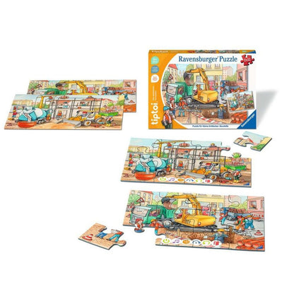 tiptoi® Puzzle für kleine Entdecker: Baustelle