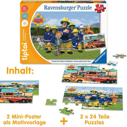 tiptoi® Puzzle für kleine Entdecker: Feuerwehrmann Sam